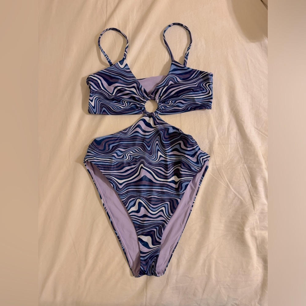 High Rise cut out one piece
